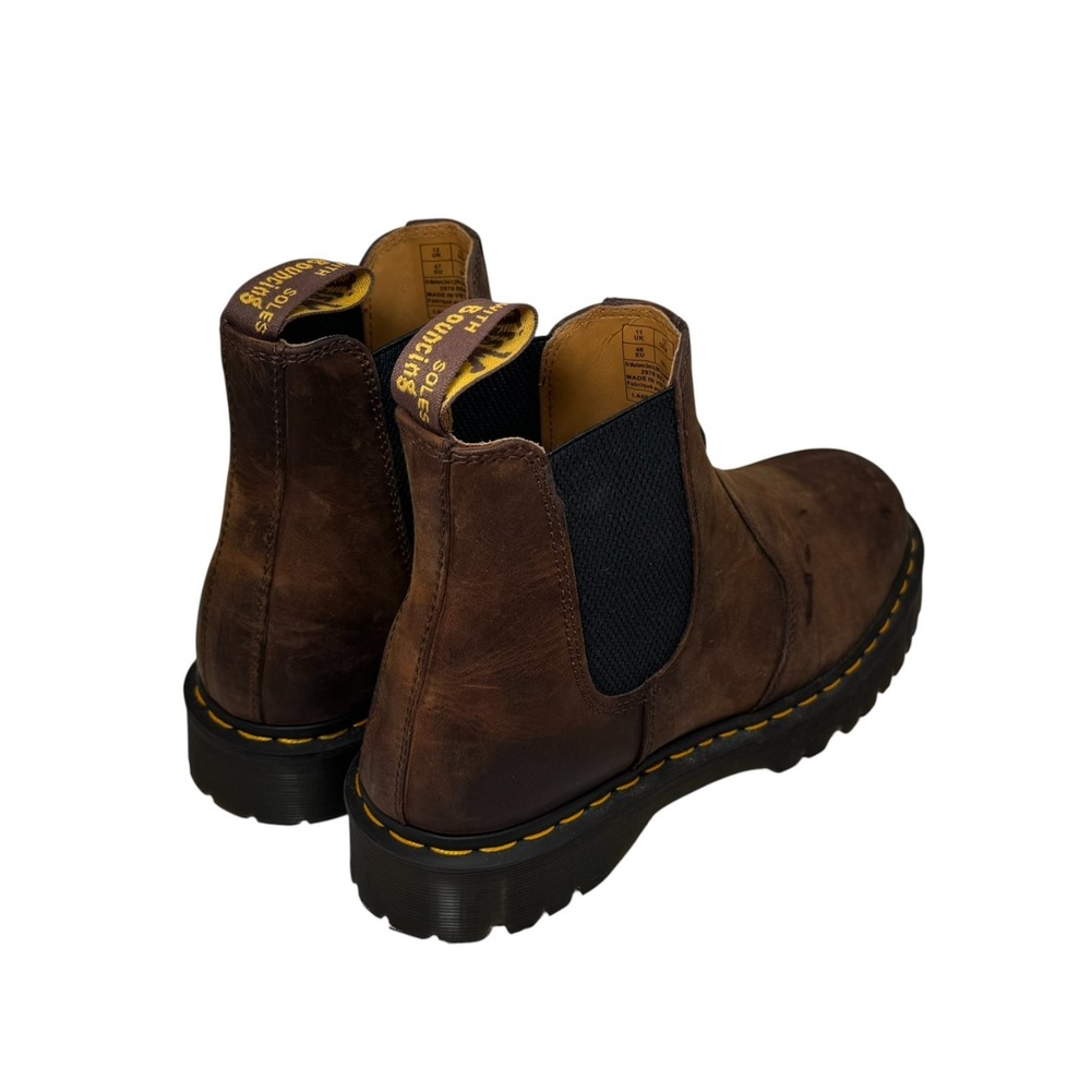 Doc Martens 2976 BEX CRAZY HORSE CHELSEA BOOTS Men's Size 13 - Picture 7 of 10